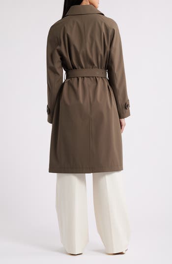 Water Resistant Belted Trench Coat