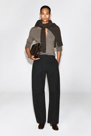 COS Barrel-Leg Pima Cotton Pants