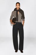 COS Barrel-Leg Pima Cotton Pants