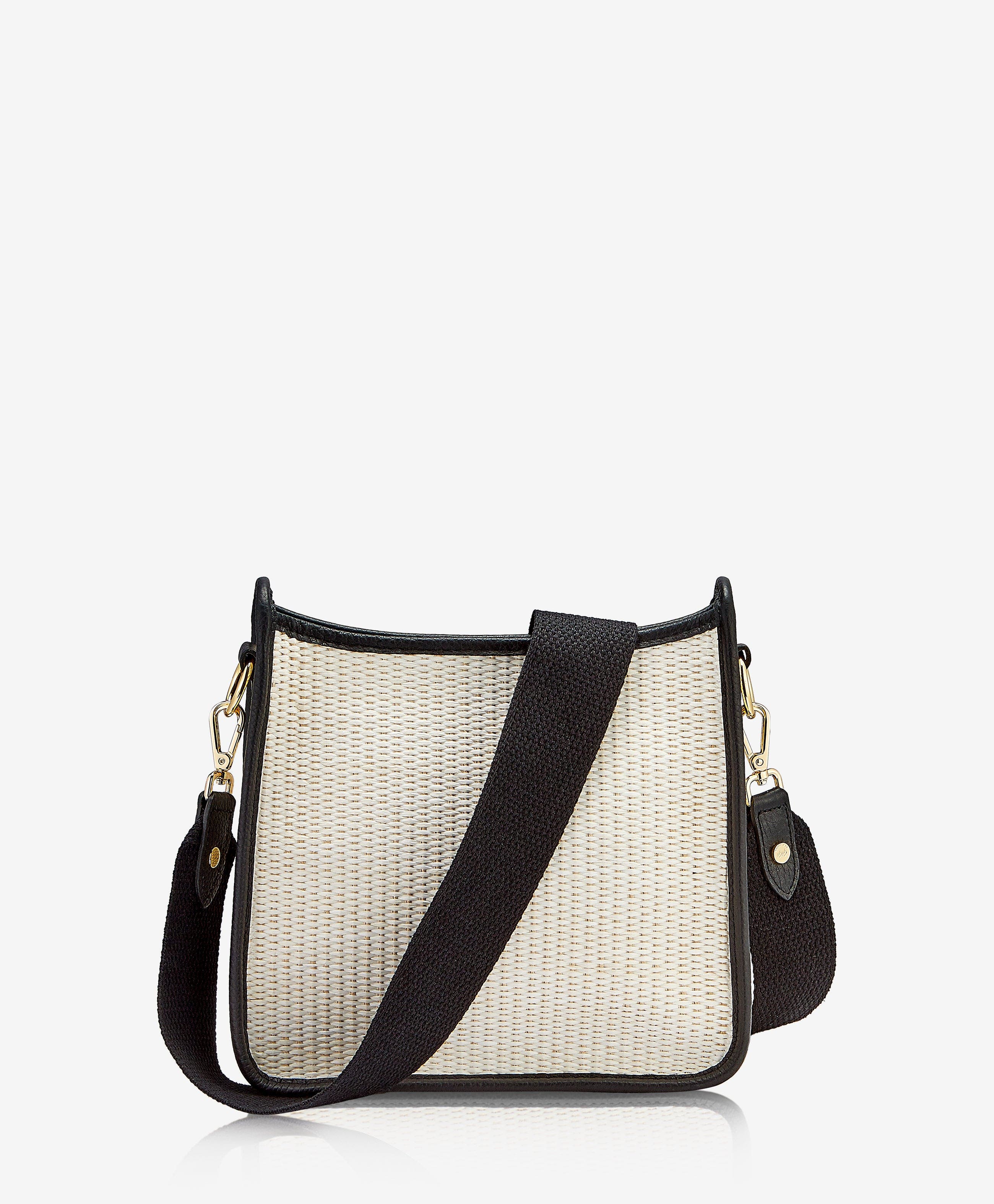GiGi New York Elle Crossbody, Main, color, Black