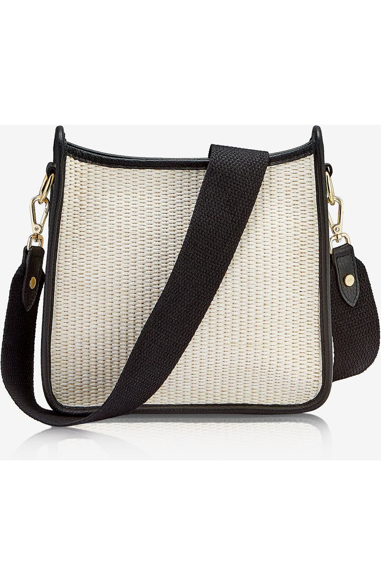 GiGi New York Elle Crossbody, Main, color, Black