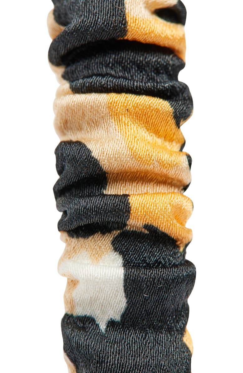 Lele Sadoughi Jessie Silk Blend Headband, Alternate, color, Leopard
