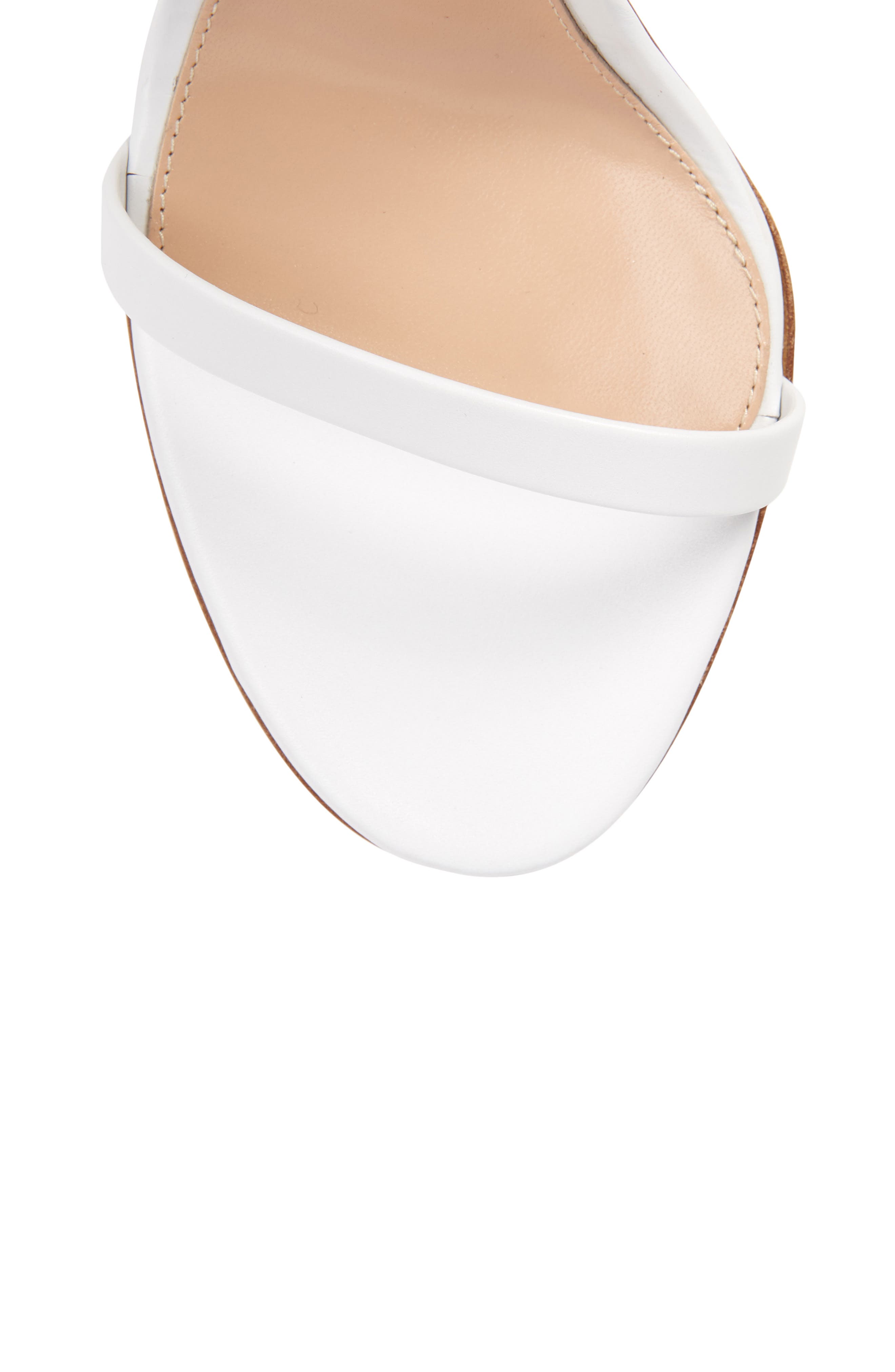 Gianvito Rossi Chain Ankle Wrap Sandal, Alternate, color, 