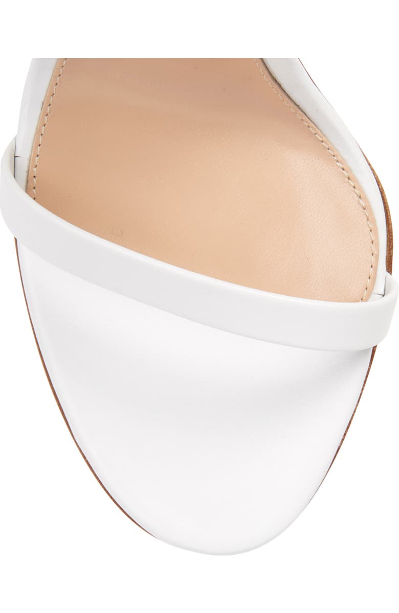 Gianvito Rossi Chain Ankle Wrap Sandal, Alternate, color,