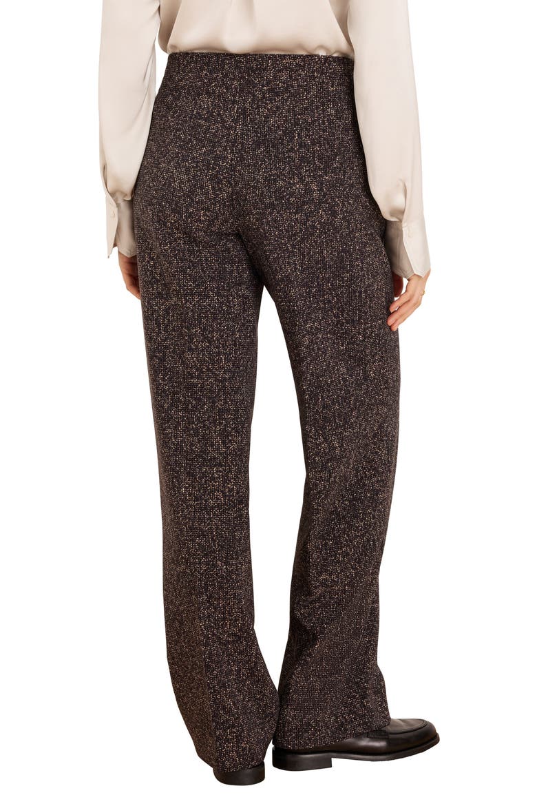 Lenox Wide Leg Stretch Pants, Alternate, color, BLACK MULTI