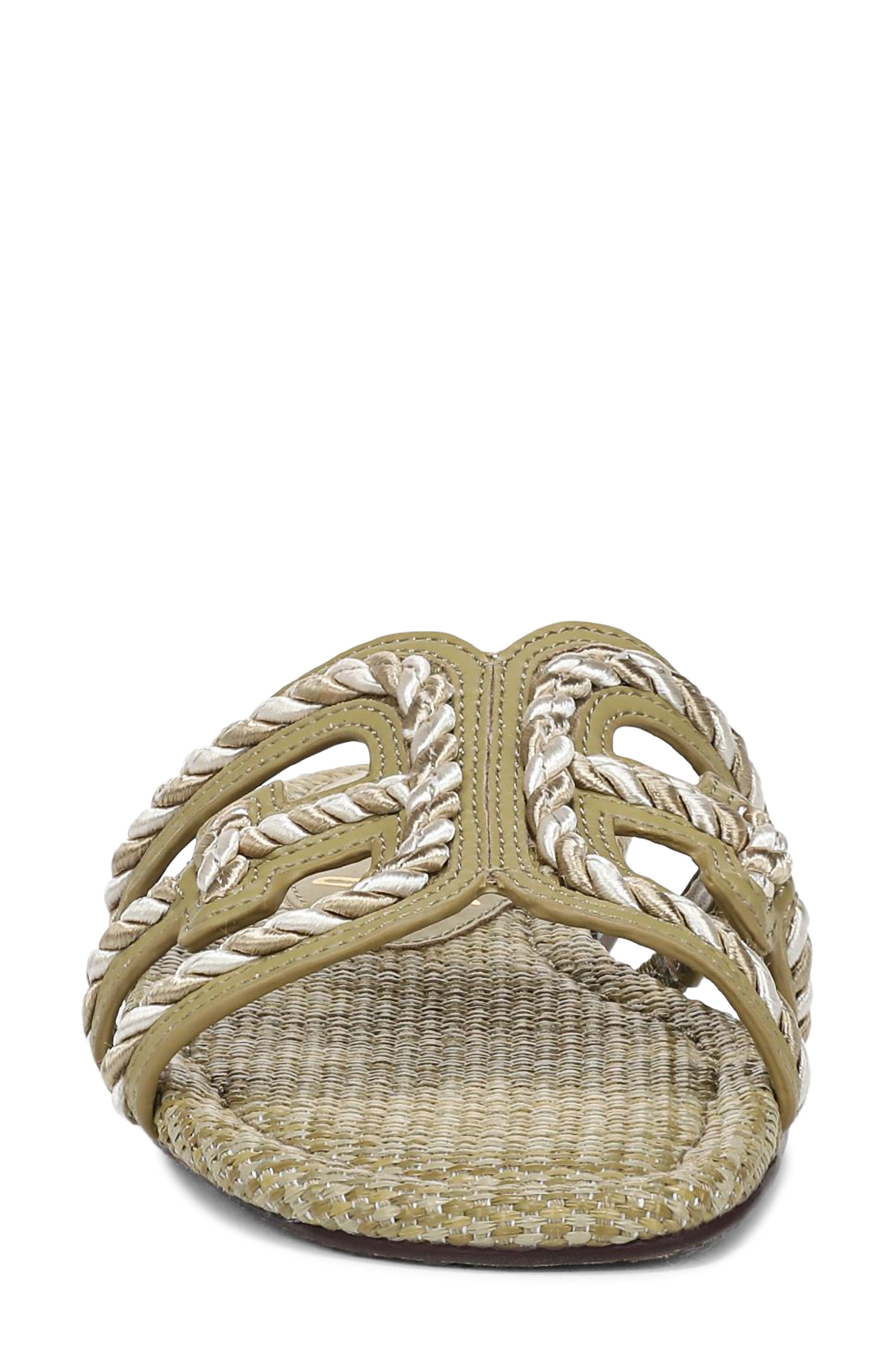 Bay Twist Slide Sandal, Alternate, color, WASHED SAGE