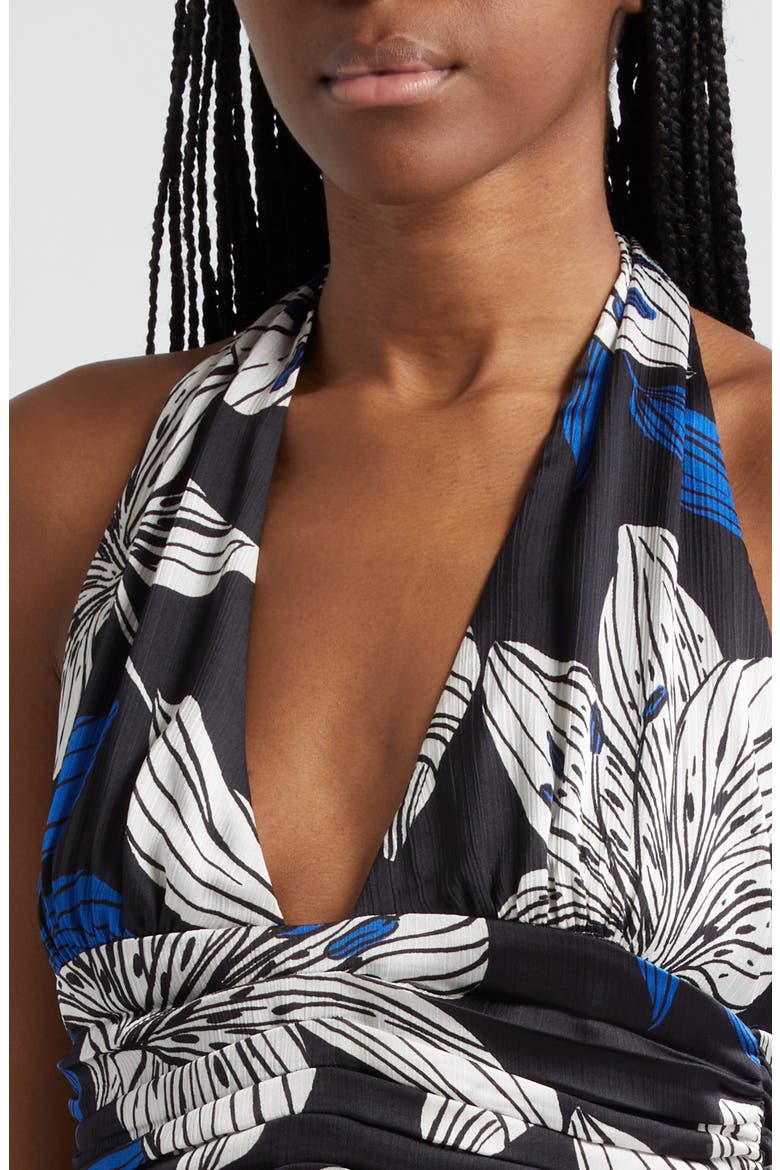 Milan Floral Halter Top, Alternate, color, BLACK LILY PRINT