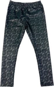 Petite Maison Kids Vegan Printed Leather Leggings