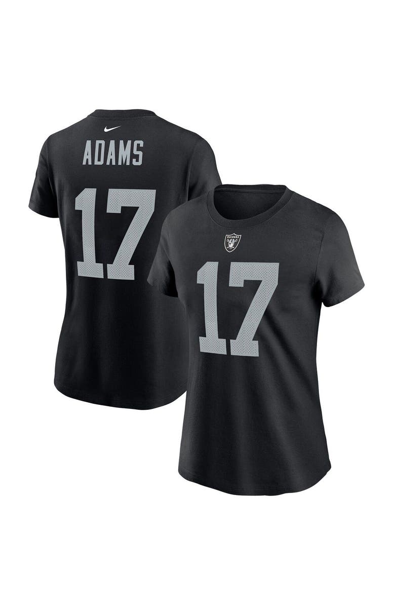 Nike Women's Nike Davante Adams Black Las Vegas Raiders Player Name & Number T-Shirt, Alternate, color, 