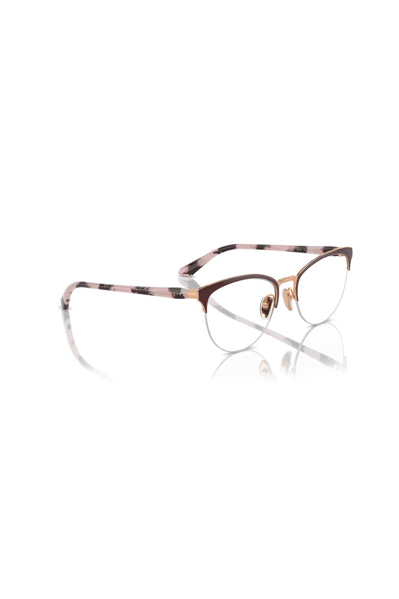 51mm Oval optical glasses, Alternate, color, Red