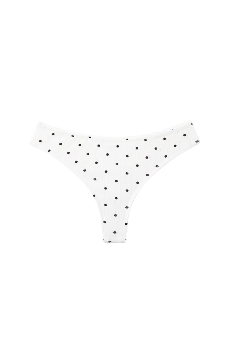 CUUP The Thong, Alternate, color, Salt Polka Dot