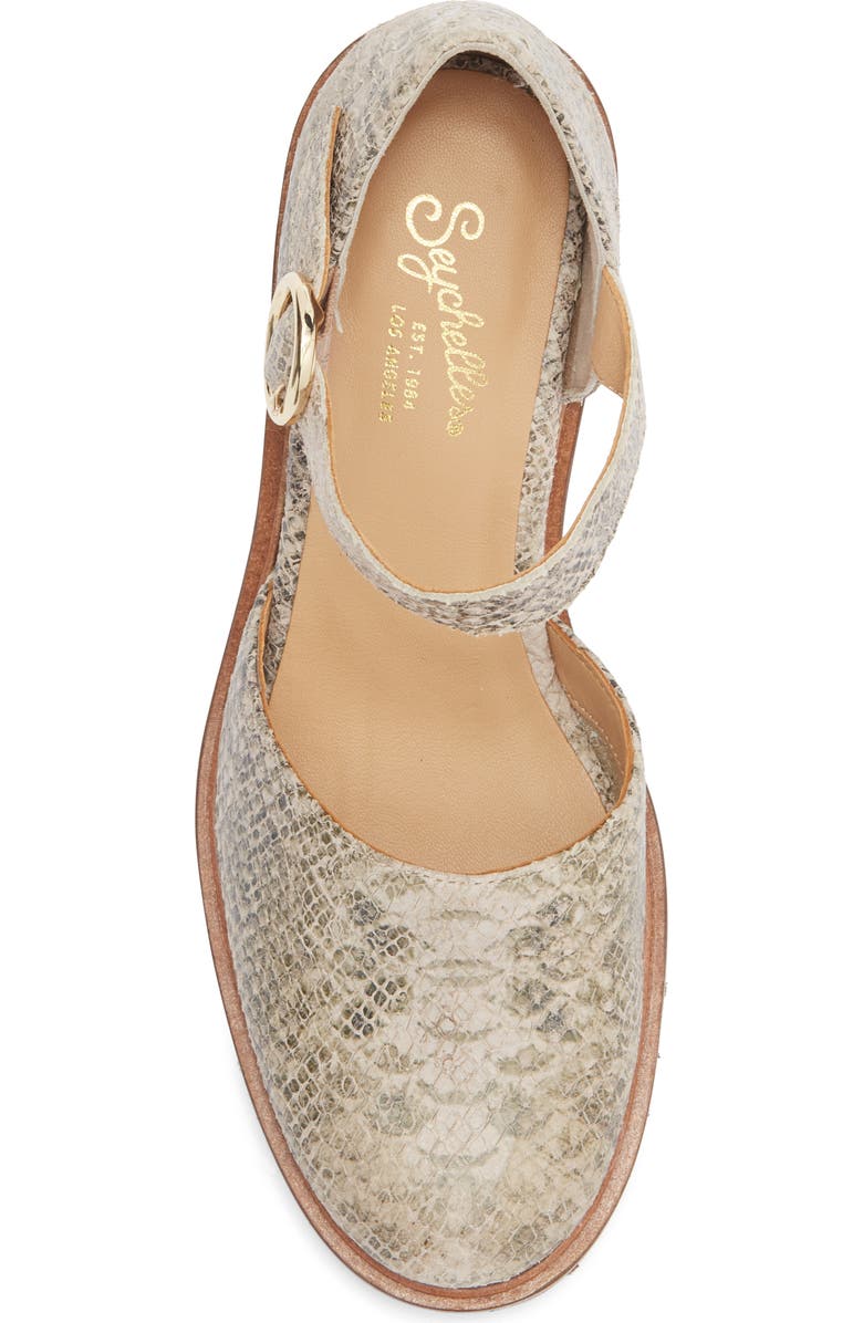 Seychelles Lock and Key Pump, Alternate, color, Beige