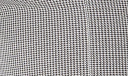 Akris Punto Maxine Micro Houndstooth Ankle Pants In Cream-black