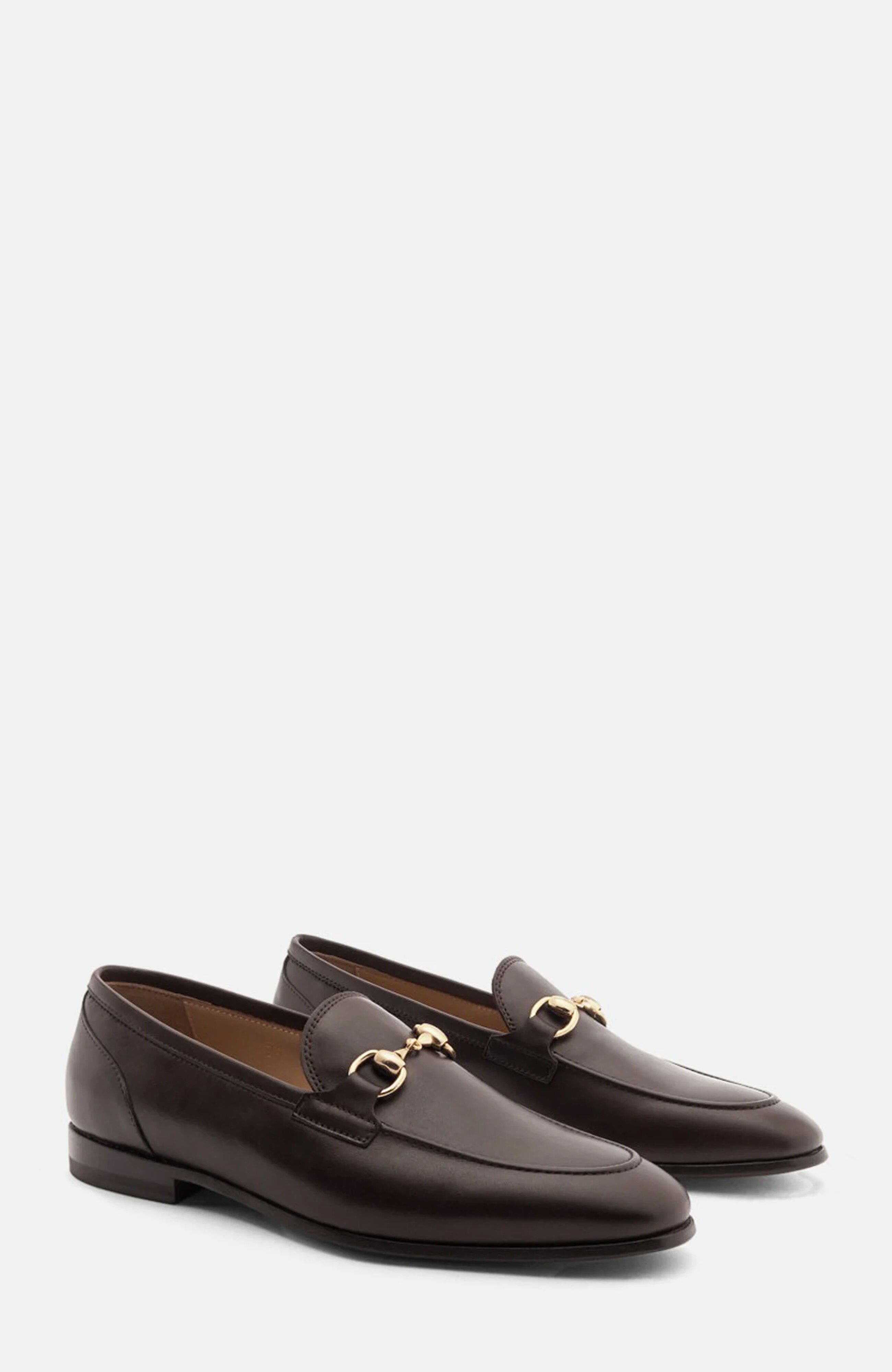 Alessandra Loafers, Main, color, Brown - Calf