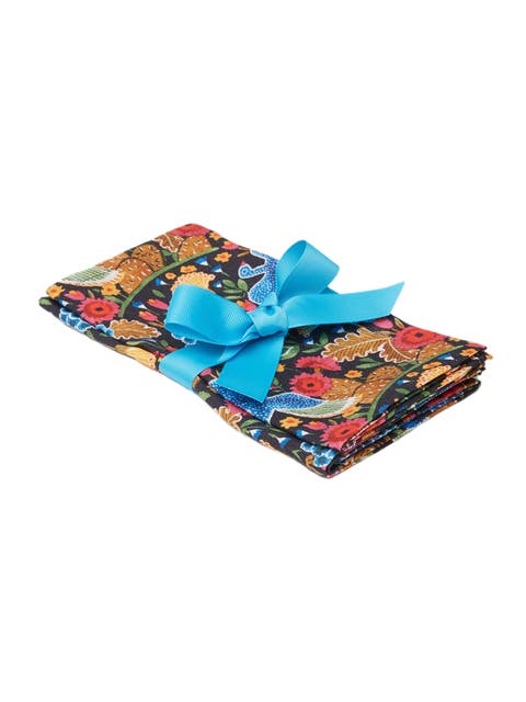 Large Napkins Set Of 2 (45X45) Colombo Piccolo Black Multicolor