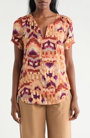 DR2 by Daniel Rainn Daniel Rainn Pinch Sleeve Blouse