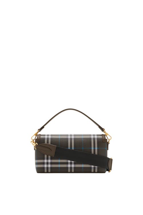 Shop Burberry Top Handle Note Bag In Snug