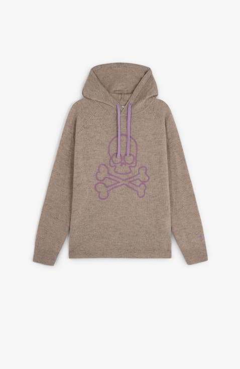 Skull Hoodie Tricot Girls