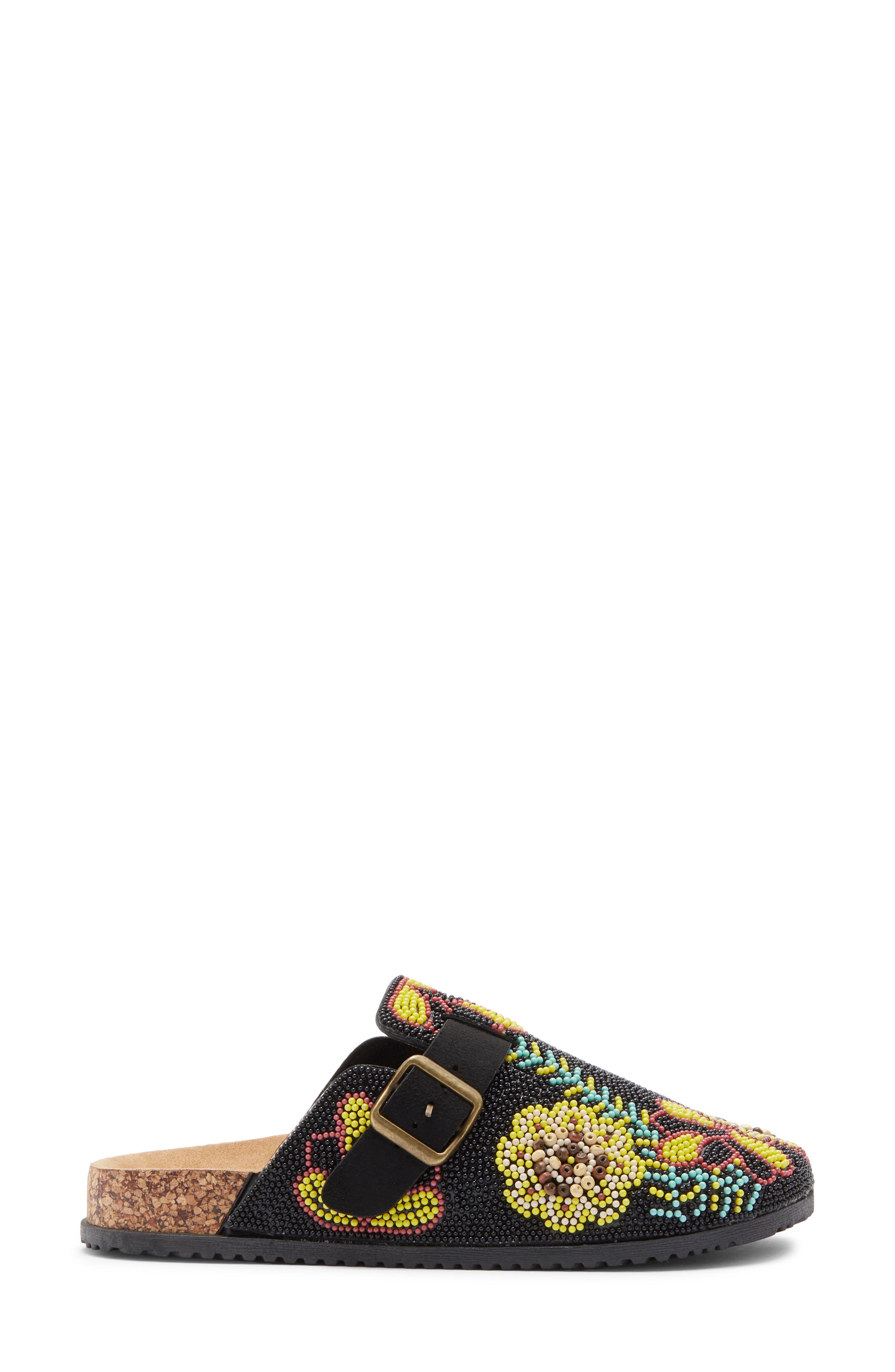 WILD DIVA LOUNGE Matcha Embroidered Mule, Alternate, color, 