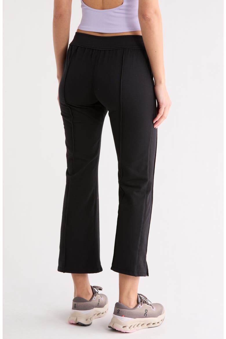 FP Movement Tryouts Crop Flare Leg Pants, Alternate, color, BLACK