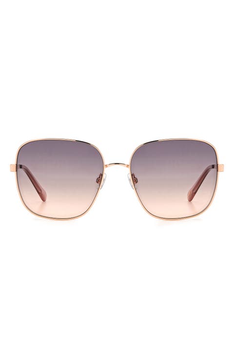 57mm Square Sunglasses