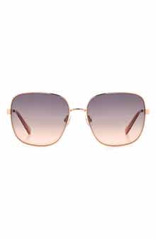 Fossil 57mm Square Sunglasses
