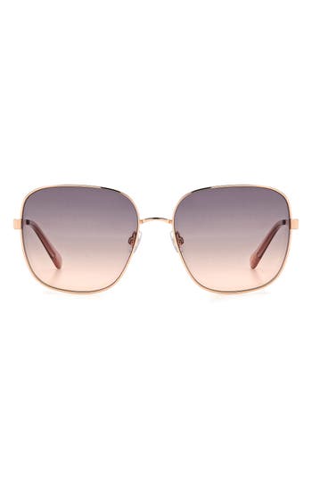 Fossil 57mm Square Sunglasses