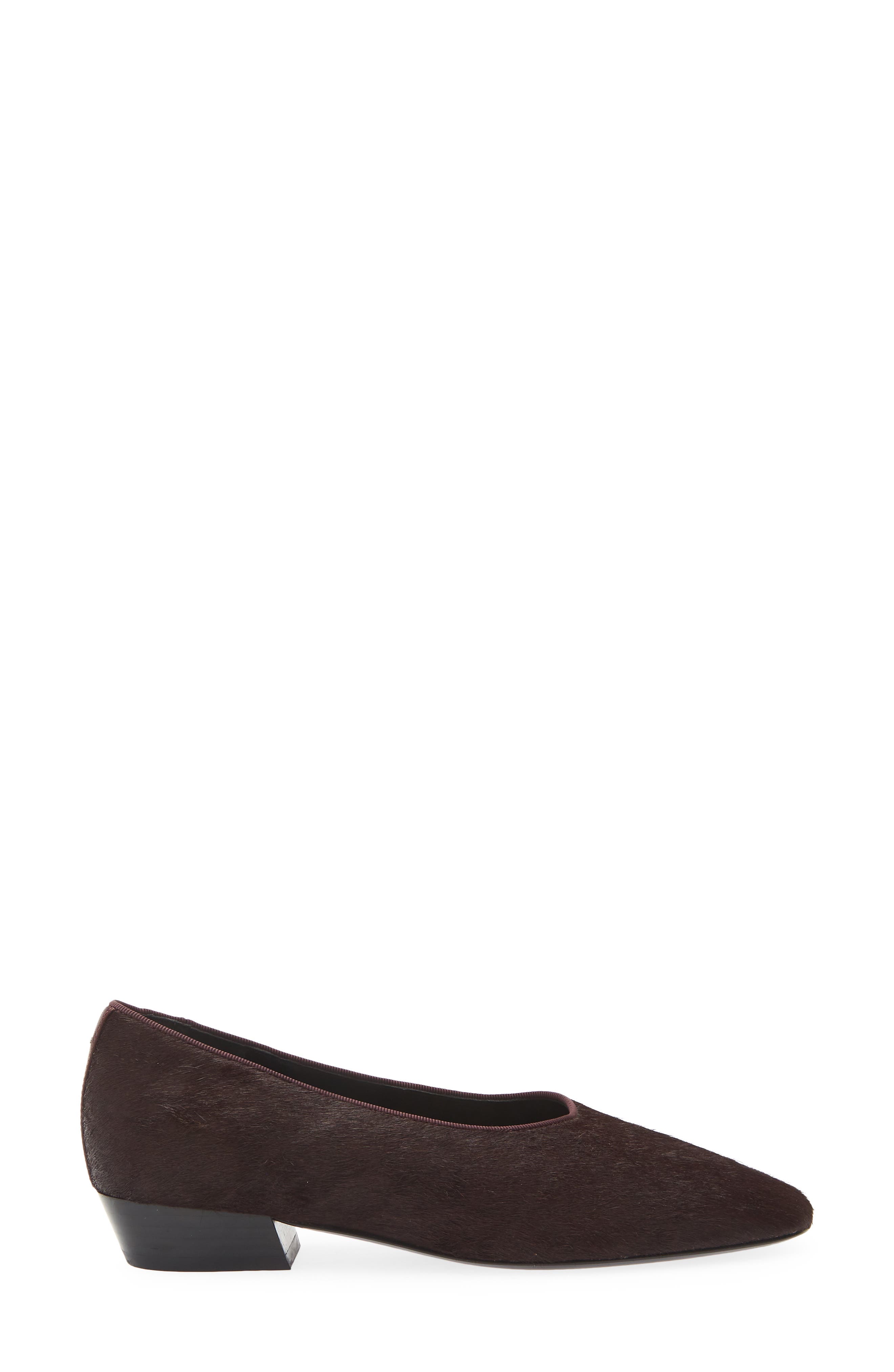 Poppi Genuine Calf Hair Ballet Pump, Alternate, color, BDYHC