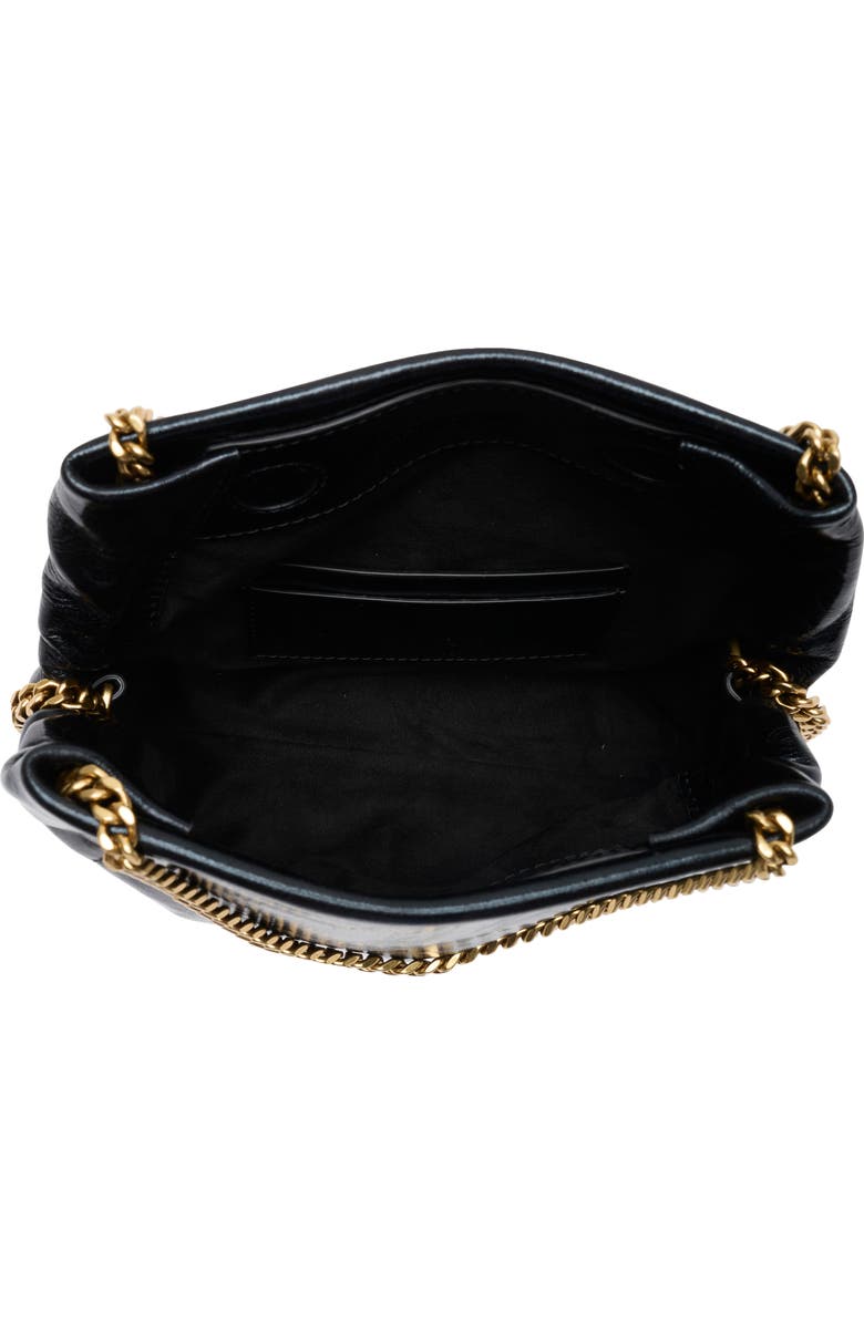 Veronica Beard Small Slouch Metallic Convertible Leather Shoulder Bag, Alternate, color,