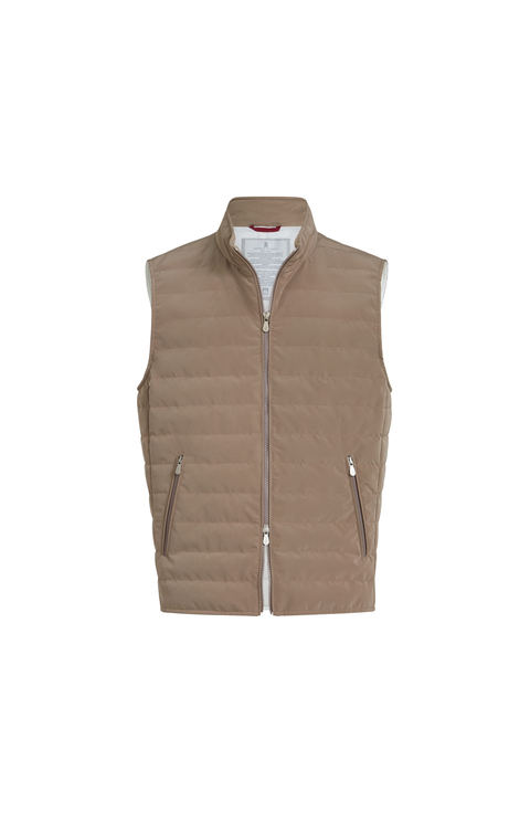 Nylon down vest