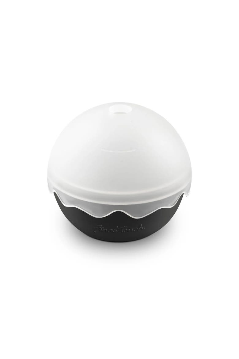 On The Rock Glass with Ice Ball Mould, 8 oz, Glass & Silicone, Alternate, color, Clear