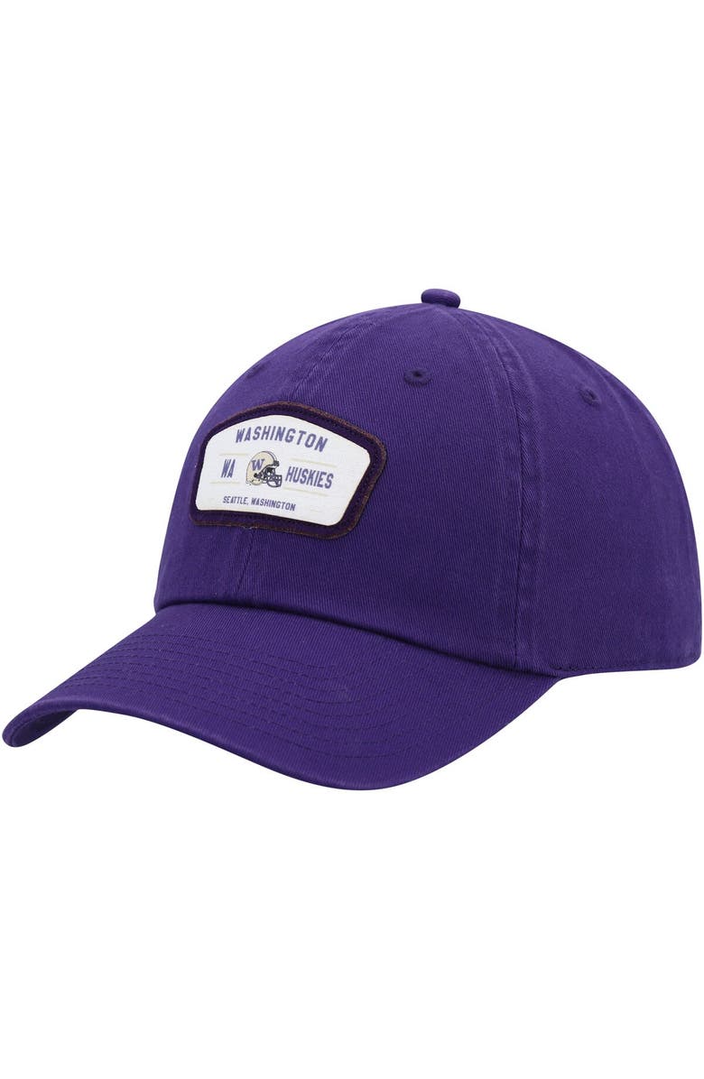 AHEAD Men's Ahead Purple Washington Huskies Largo Adjustable Hat, Main, color,