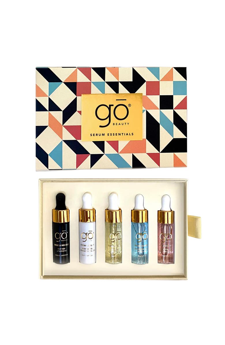 Go Beauty Travel Essential Skincare Set 5pc, Main, color, NO COLOR