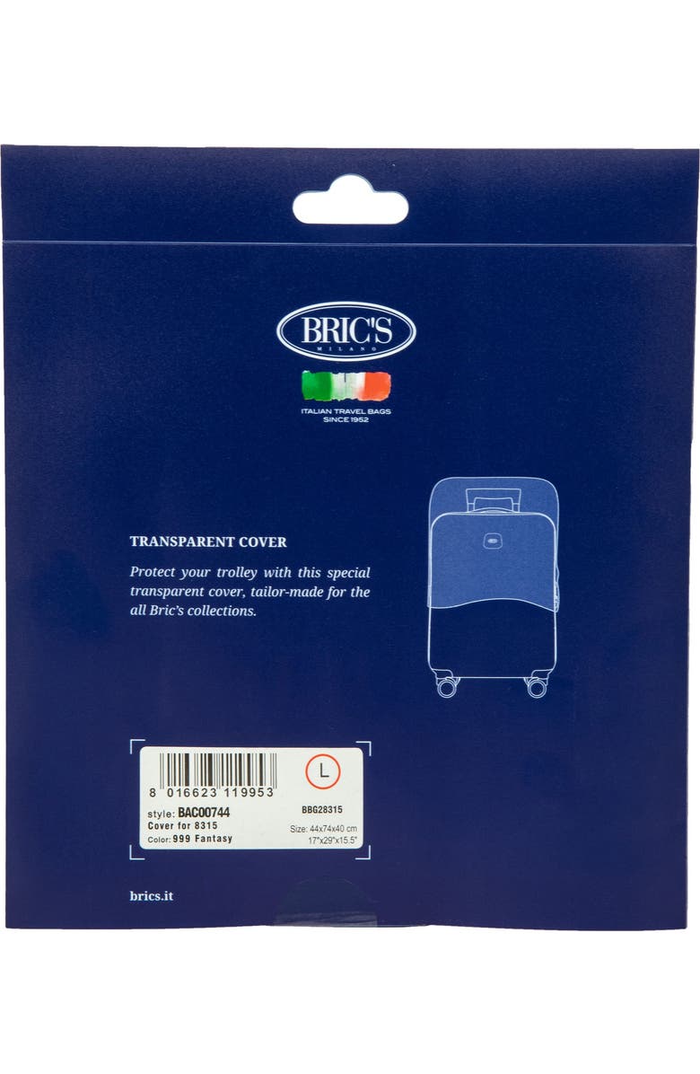 Bric's Transparent Cover BBG 28315 Trunk, Alternate, color, Clear