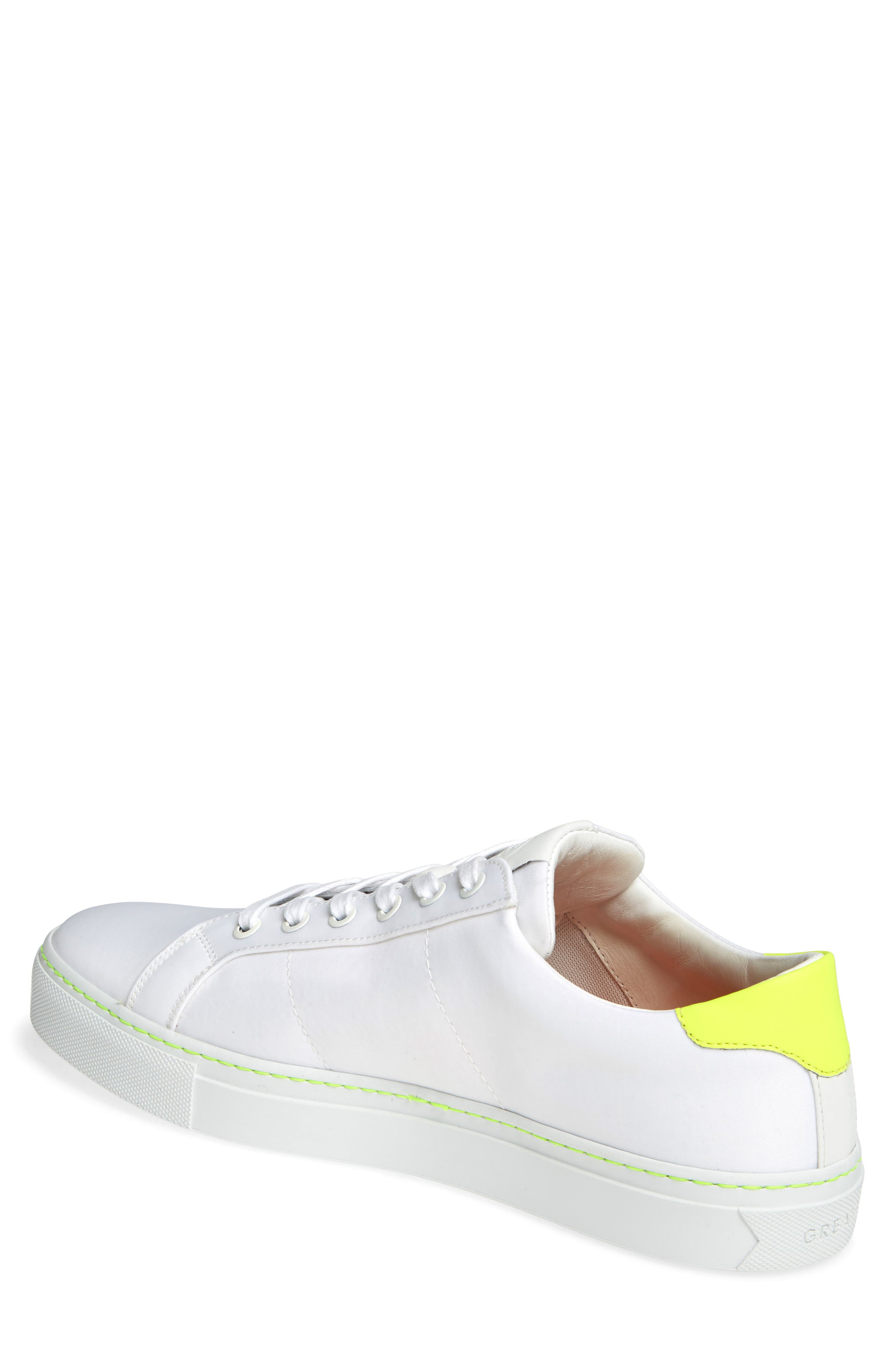 Royale Ripstop Sneaker, Alternate, color, WHITE/ NEON