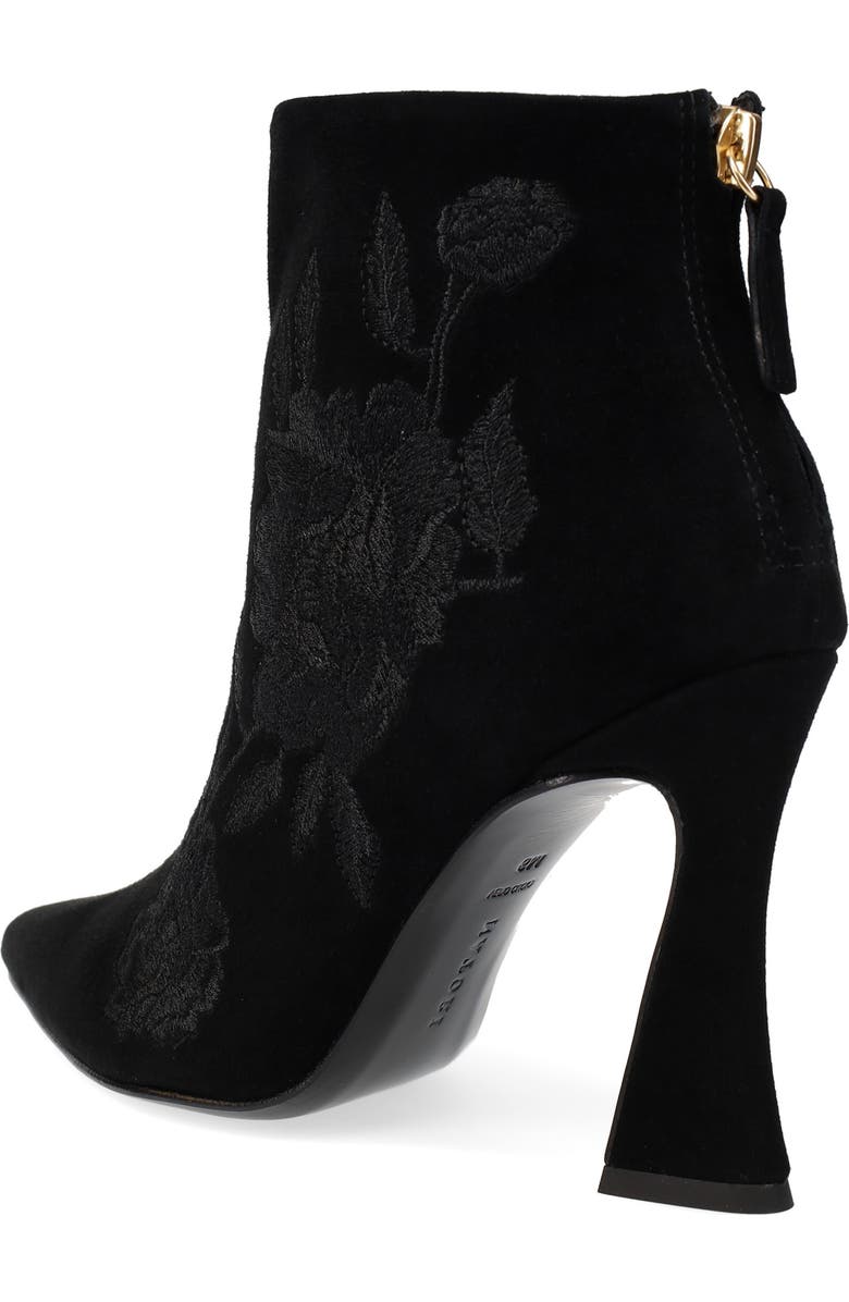 Natori Mitsu Pointed Toe Bootie, Alternate, color, Black