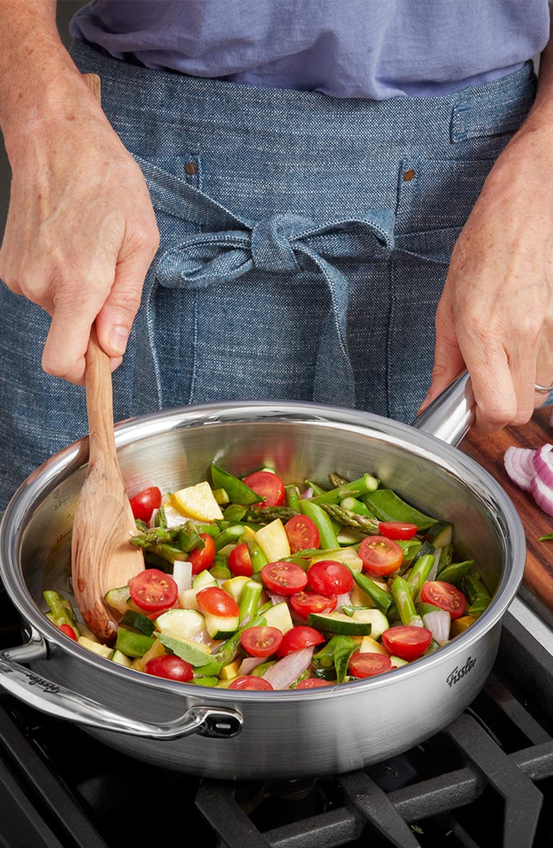 Fissler M5 Pro-Ply 5-ply Stainless Steel Sauté Pan, Alternate, color, Stainless Steel