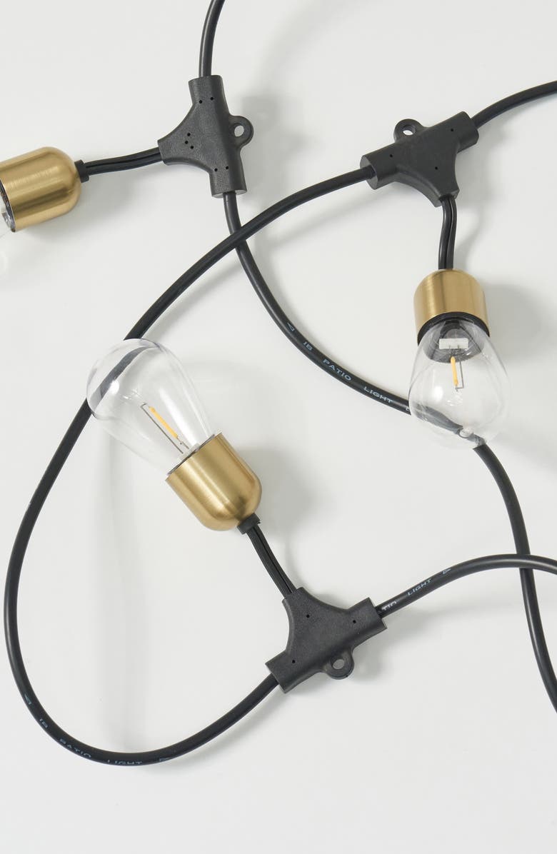 Brightech Glow Solar Hanging Bulb LED String Lights, Alternate, color, 