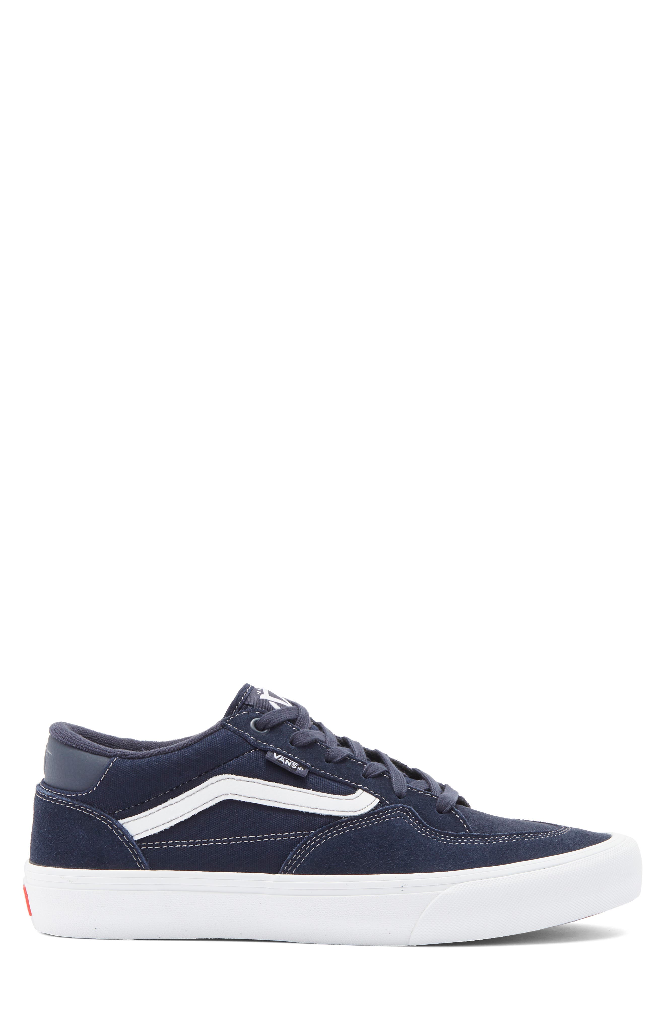 Skate Rowan Sneaker, Alternate, color, NAVY/WHITE
