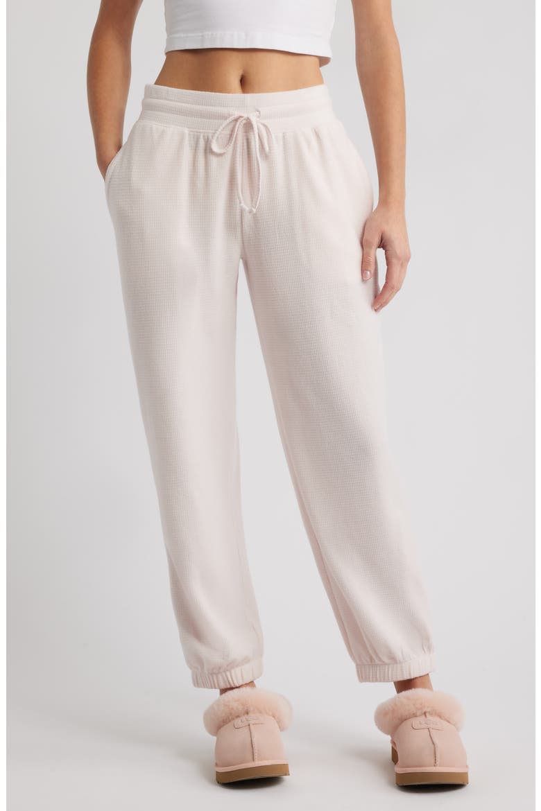 Pink Lily Lounge Joggers, Main, color, SOFT PINK