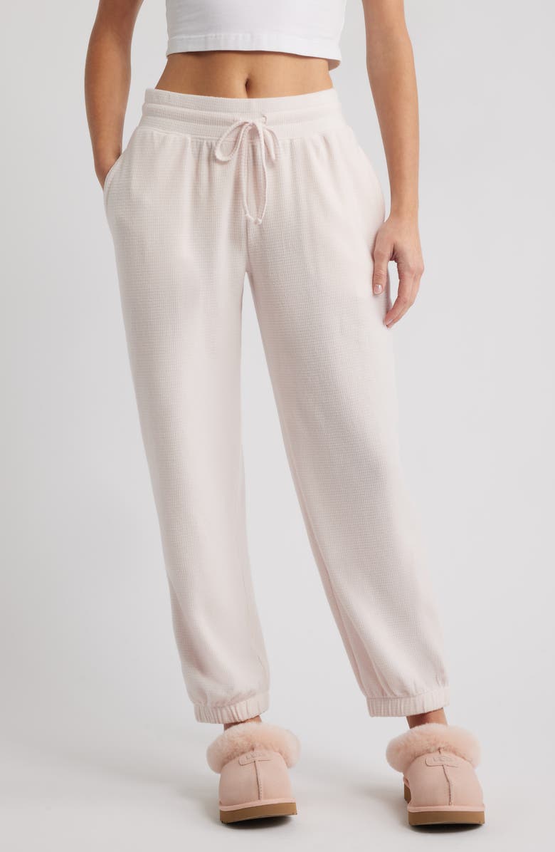 HAPPY CAMP3R Pink Lily Lounge Joggers, Main, color, Soft Pink