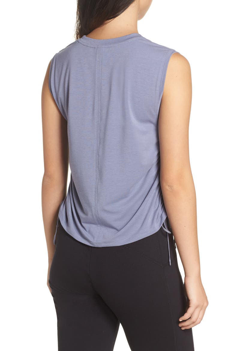 Tied Up Tank, Alternate, color, GREY GRANITE