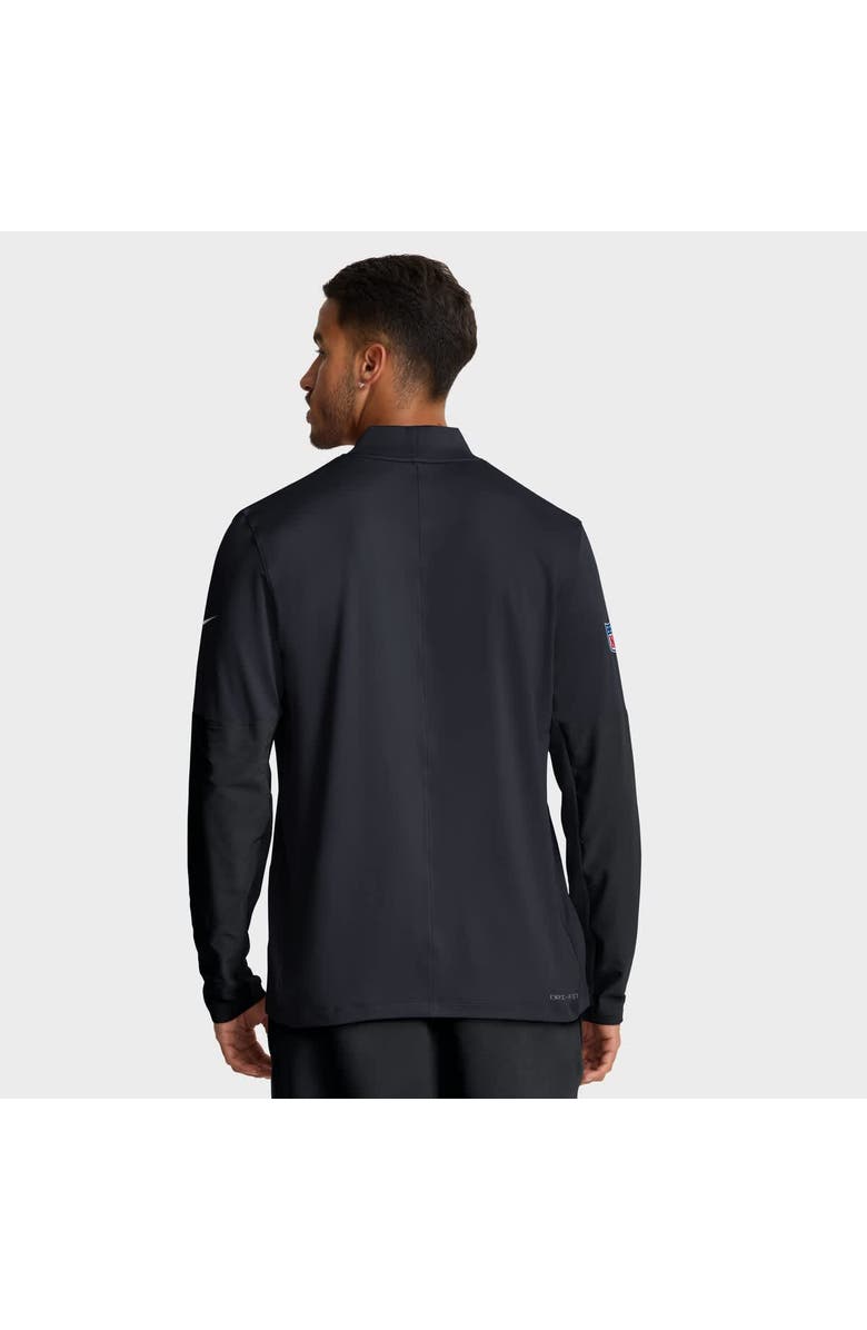 Nike Men's Nike Navy Houston Texans Sideline Dri-FIT Half-Zip Pullover, Alternate, color, Navy