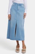 NYDJ A-Line Denim Maxi Skirt