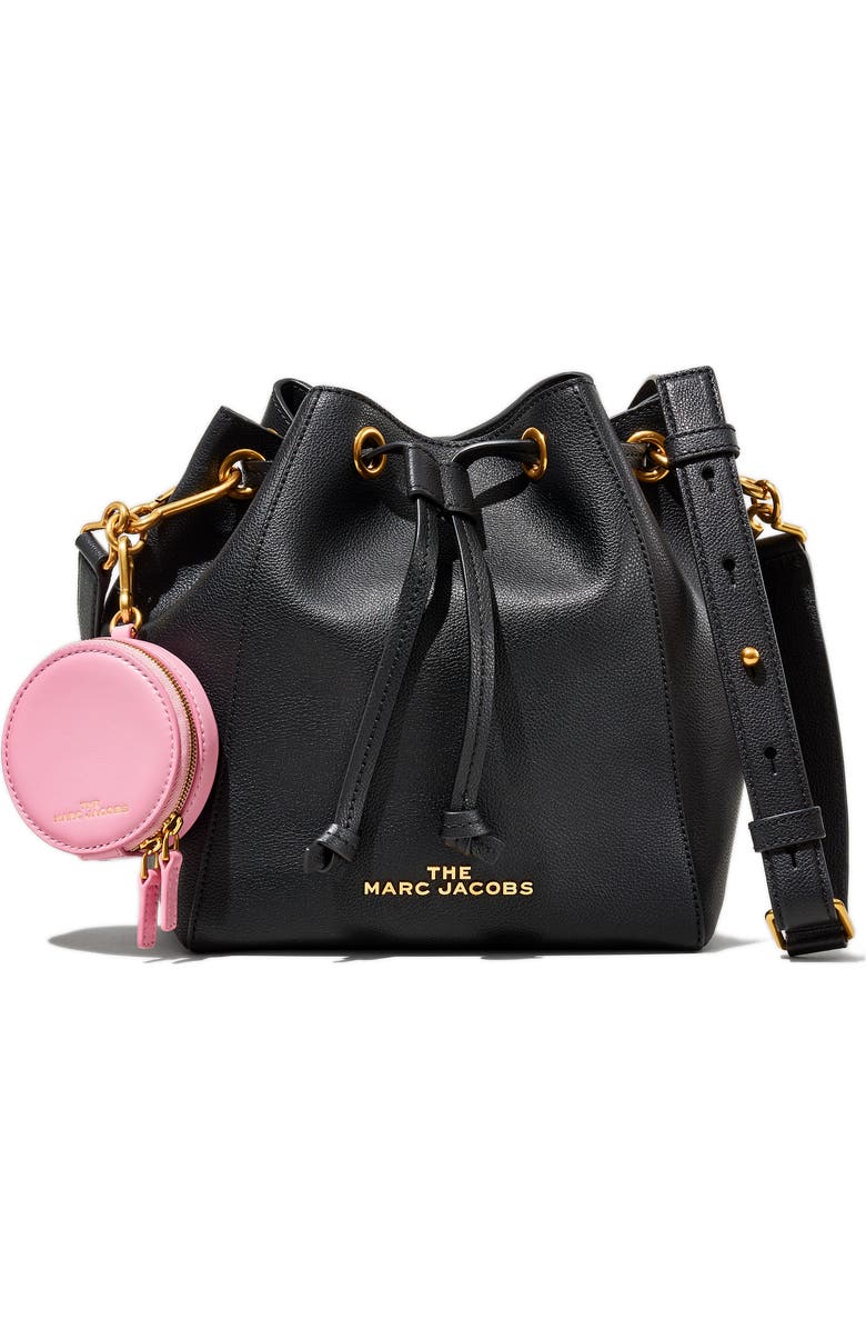 Marc Jacobs The Marc Jacobs The Bucket Bag Leather Crossbody Bag, Main, color,