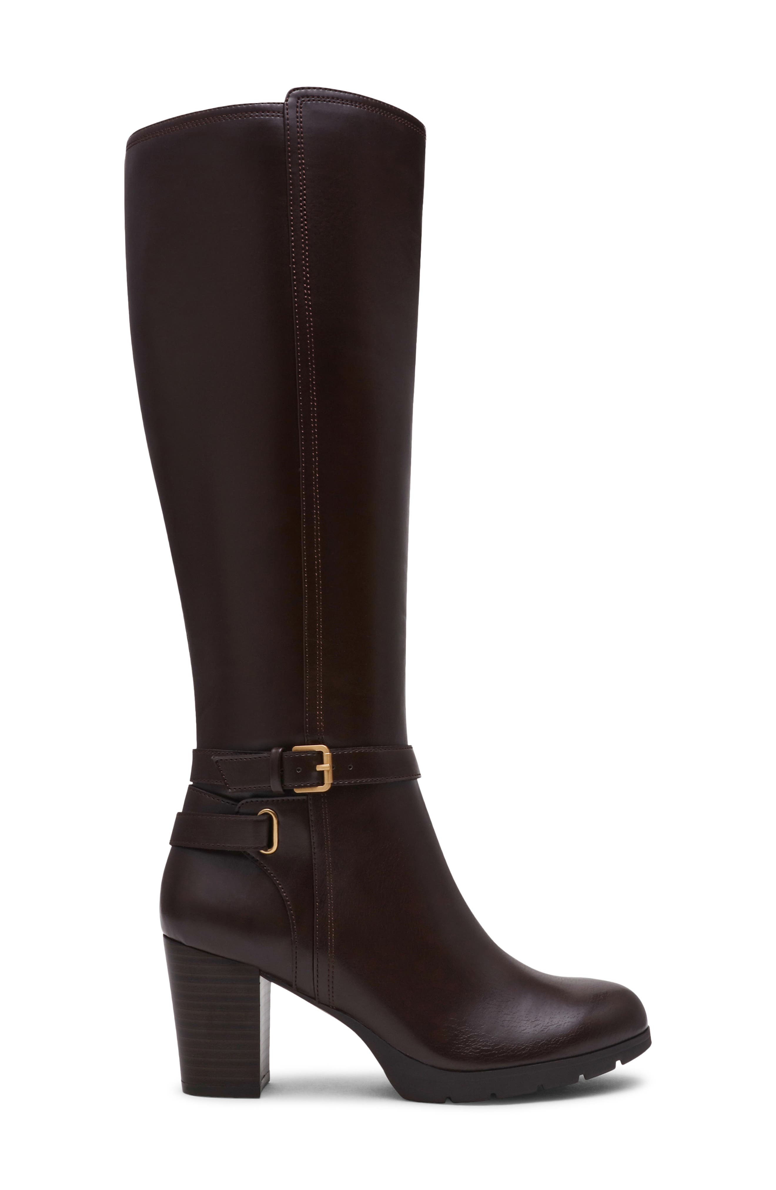 Anne Klein Rylee Boot, Alternate, color, Brown