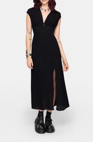 Disturbia Kirya Tie Back Midi Dress