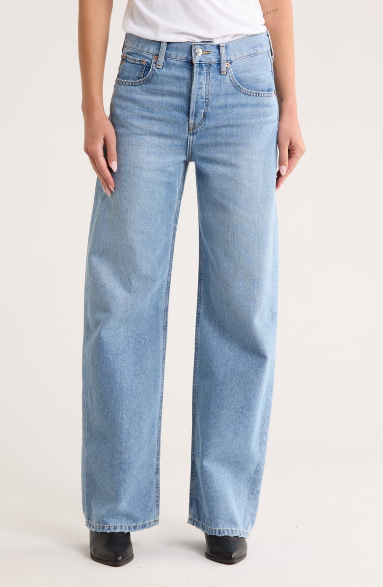 ÉTICA Stanton Relaxed Wide Leg Jeans, Main, color, Atwater