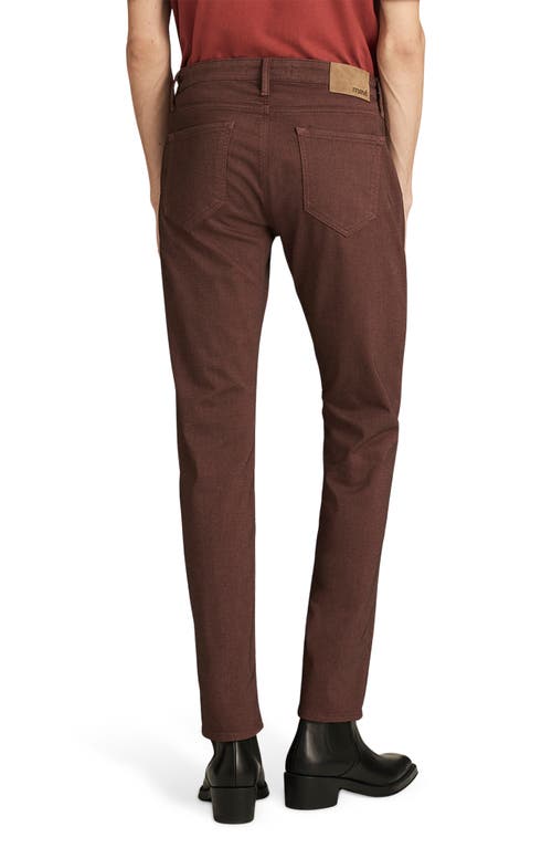 Mavi Jeans Marcus Slim Straight Leg Pants In Brown