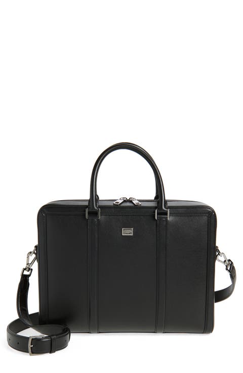 Calfskin Leather Briefcase